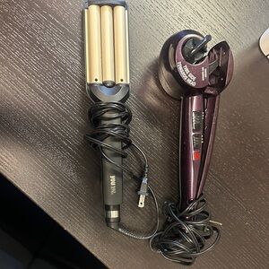 Gold and Purple Hair Styling Tools Set, Conair , You wave Ultra